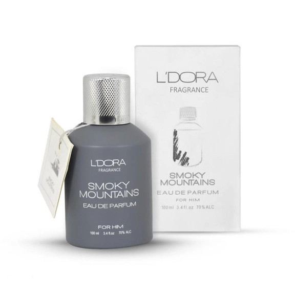 ادوپرفیوم مردانه لدورا فرگرنس اصل مدل SMOKY MOUNTAINS حجم 100 میلی لیتر