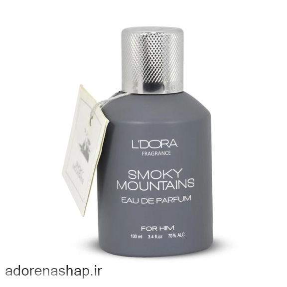 ادوپرفیوم مردانه لدورا فرگرنس اصل مدل SMOKY MOUNTAINS حجم 100 میلی‌ لیتر