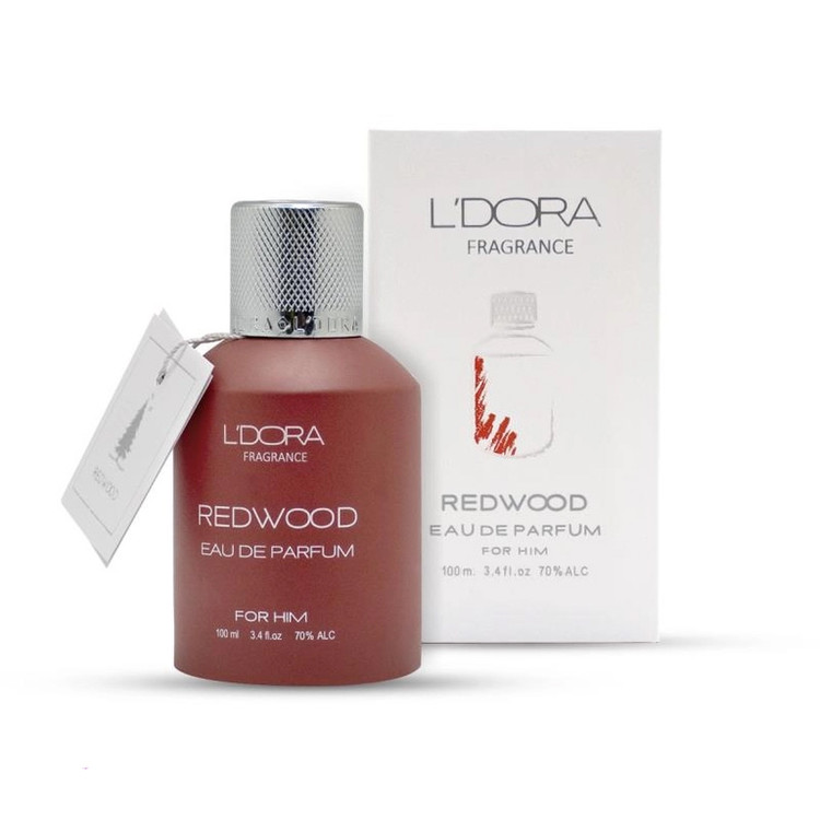 ادوپرفیوم مردانه لدورا مدل 100Red Wood میلی لیتر