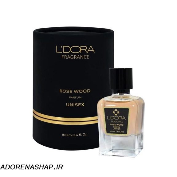پرفیوم لدورا فرگرنس اصل مدل ROSE WOOD حجم 100 میلی لیتر