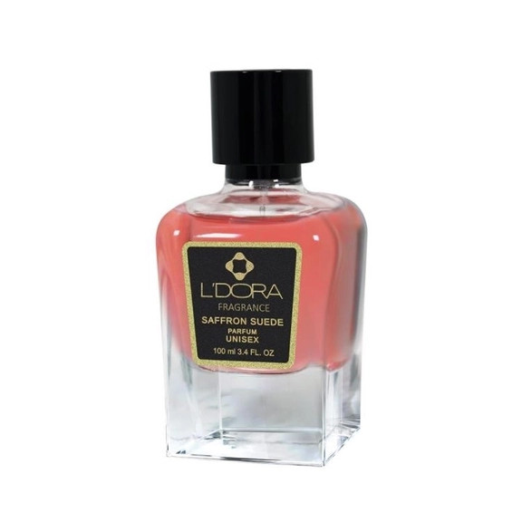 پرفیوم لدورا فرگرنس مدل SAFFRON SUEDE حجم ۱۰۰ میلی لیتر